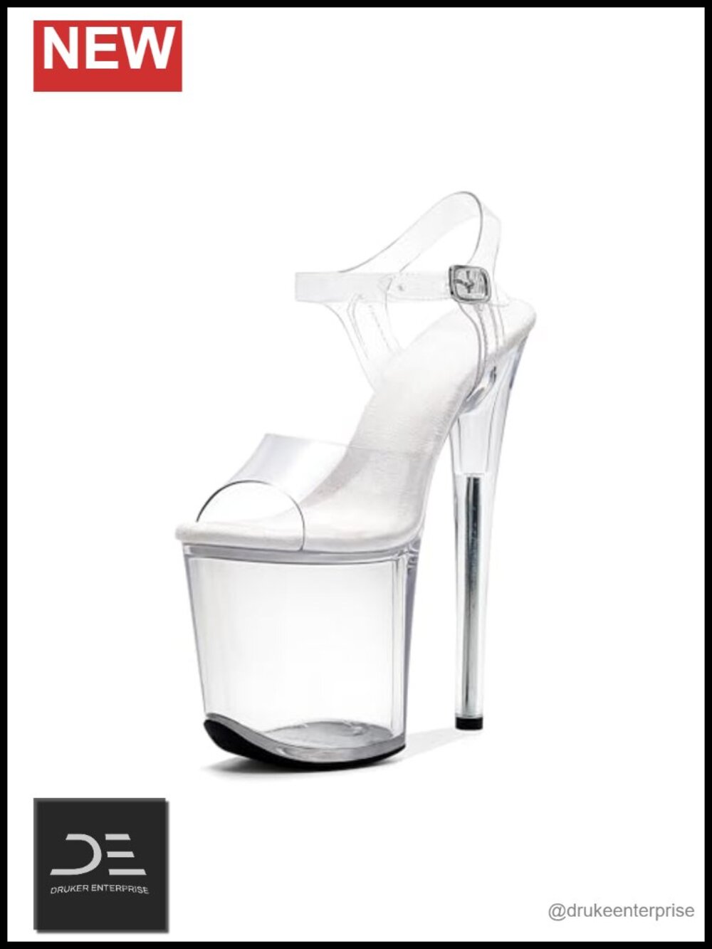 8 Inch Platform Sandals Stiletto Heel Women's Exotic Dance Shoe